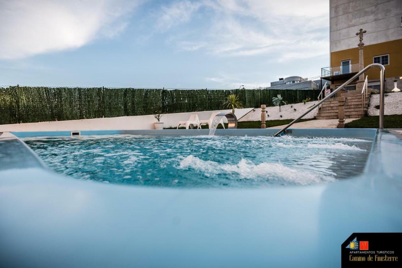 Camino De Finisterre Hostel Mazaricos ภายนอก รูปภาพ